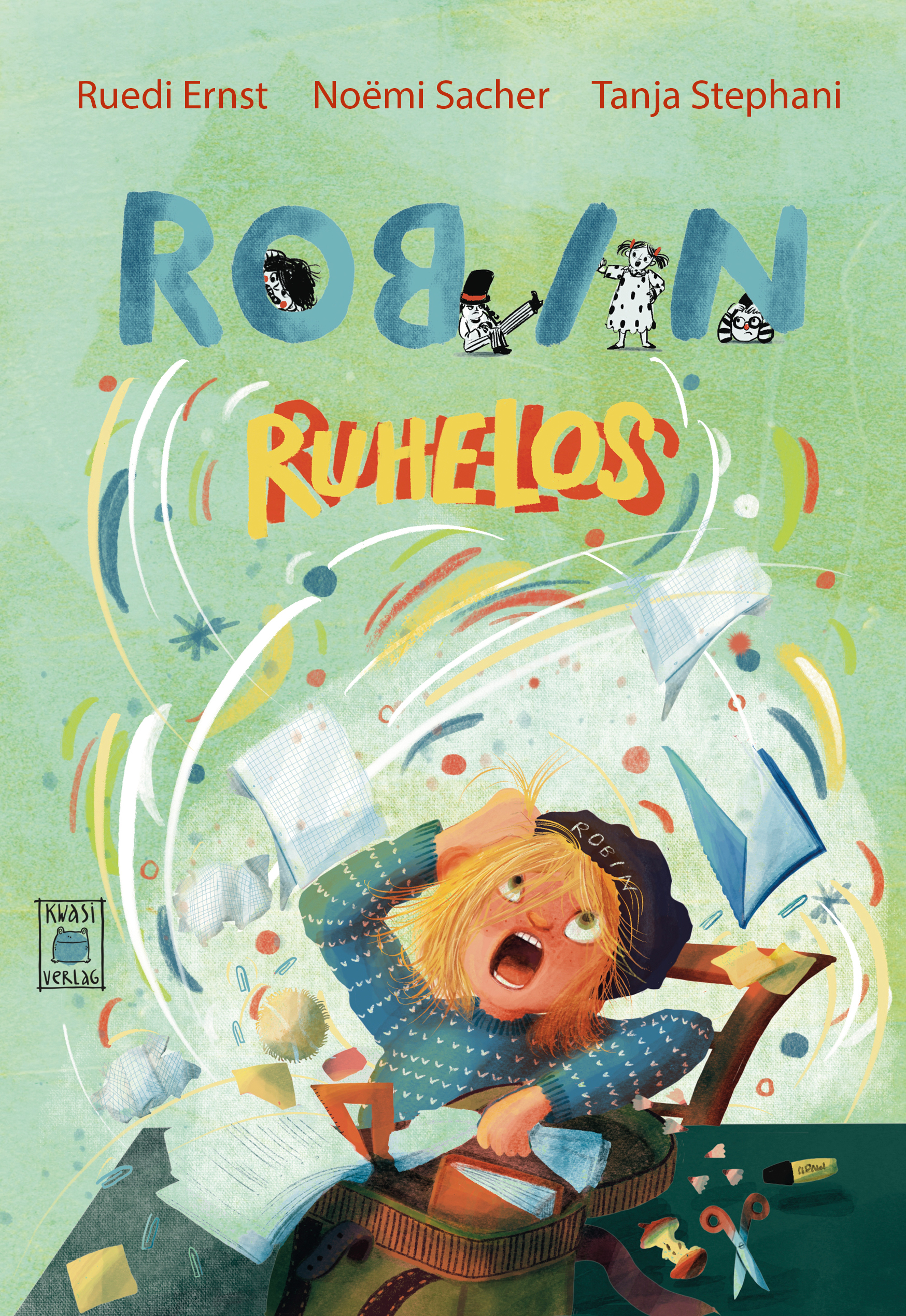 Buchcover "Robin Ruhelos"